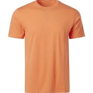 BCG Men's Melange Short Sleeve Jersey Crew Neck T-Shirt in Tangerine Tango 2XL